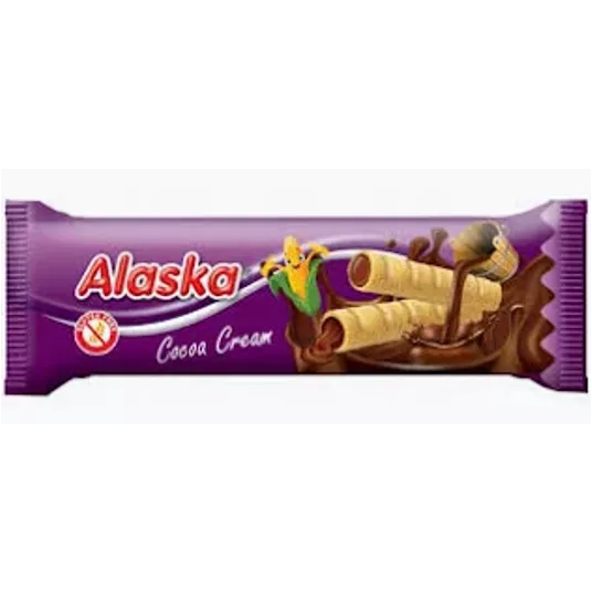Alaska Rurki Kukurydziane Kakaowe 18g/48/384 -zdjęcie numer 2