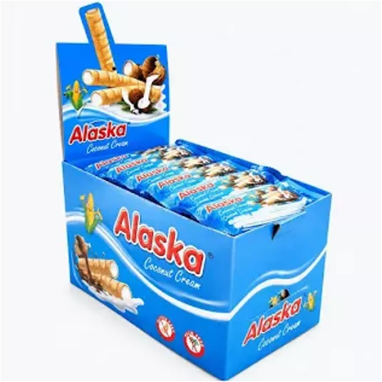 Alaska Rurki Kukurydziane Kokosowe 18g/48/384 -zdjęcie numer 1