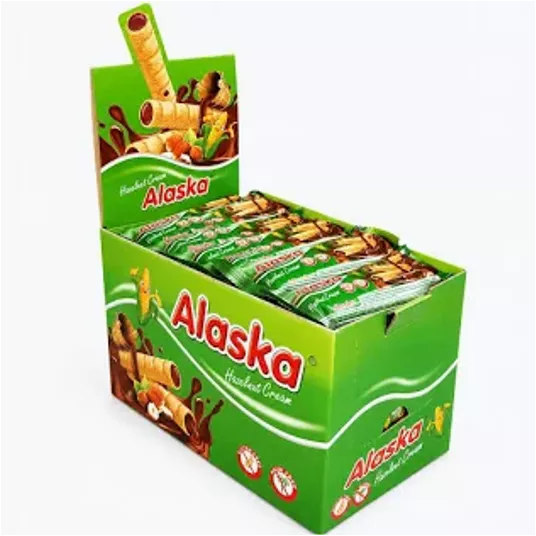 Alaska Rurki Kukurydziane Orzechowe 18g/48/384 -zdjęcie numer 1