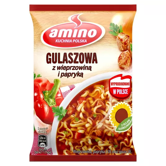Amino Zupa Gulaszowa 59g/22 -zdjęcie numer 1
