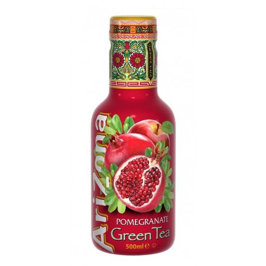 ARIZONA Pomegranate GRN 0,45l Butelka 12 szt.(kaucja) -zdjęcie numer 1