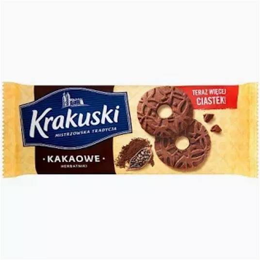 Bahlsen Ciastka Krakuski Kakaowe 163g/24 -zdjęcie numer 1