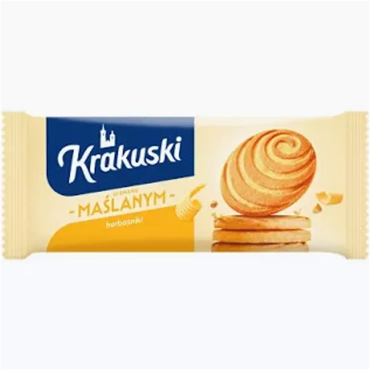 Bahlsen Ciastka Krakuski Maślane 201g/24 -zdjęcie numer 1