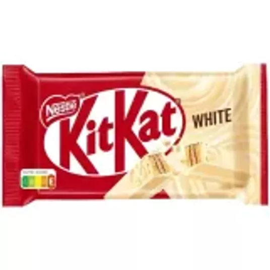 Baton KitKat 4 Paluszki White 41,5g/24 IMP -zdjęcie numer 2