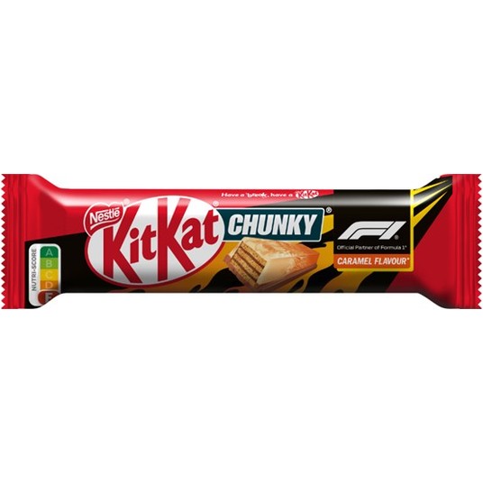 Baton KitKat Chunky F1 Farbled Caramel 40g/24 IMP -zdjęcie numer 1