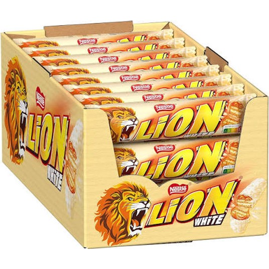 Baton Lion Biały White 42g/40 -zdjęcie numer 1