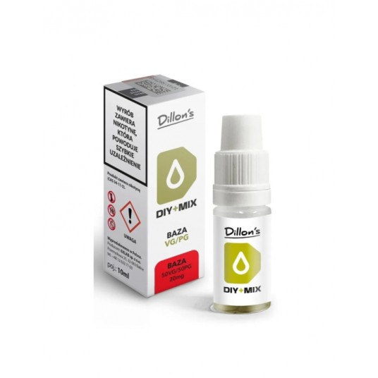 BAZA DILLONS DIY+MIX SALT 10 ML 50/50 20 MG SÓL