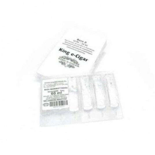 Baza King e-Cigar 60ml 50/50 – 0mg