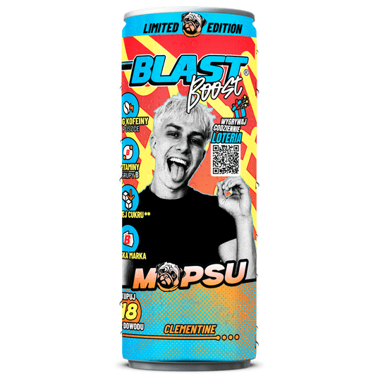 BLAST BOOST CLEMENTINE 250 ML PUSZKA -zdjęcie numer 1