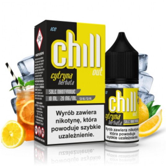 CHILL OUT SALT CYTRYNA HERBATA ICE 20MG 10ML