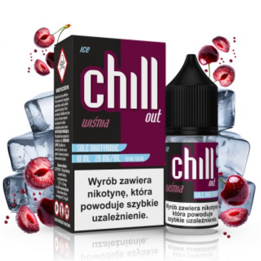 CHILL OUT SALT WIŚNIA ICE 20MG 10ML