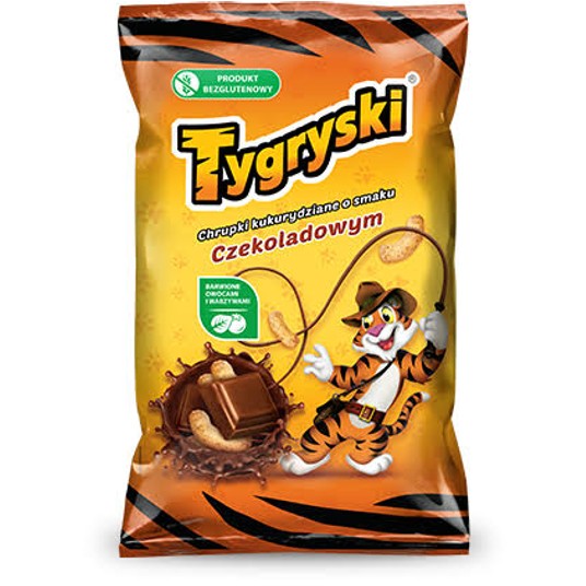 CHR.KUK. TYGRYSKI 70G CZEKOLADOWE K20 D -zdjęcie numer 1