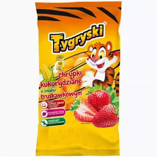 CHR.KUK. TYGRYSKI 70G TRUSKAWKOWE K20 -zdjęcie numer 1