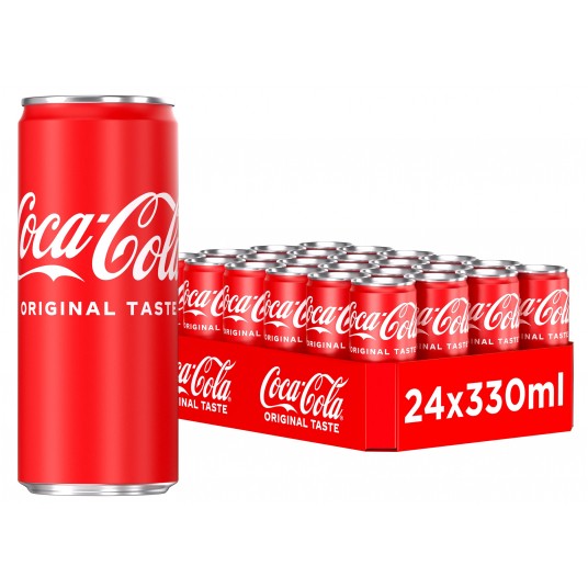 Coca-Cola puszka 330ml 24 szt.