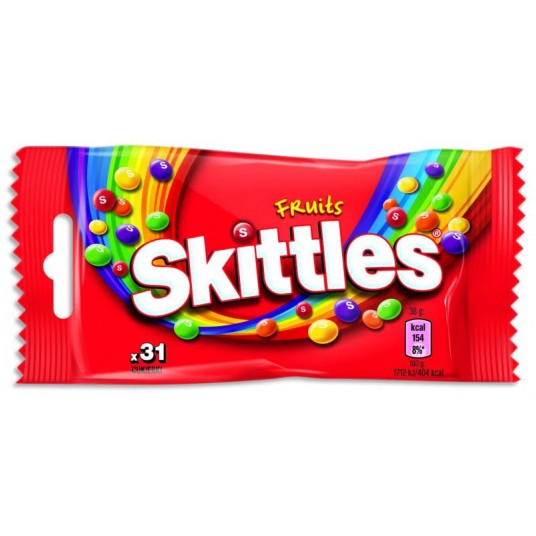 Draże Skittles Fruits 38g 14 szt.