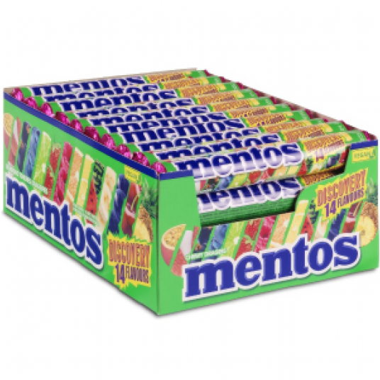 Dropsy Mentos Discovery 37,5g 40 szt.