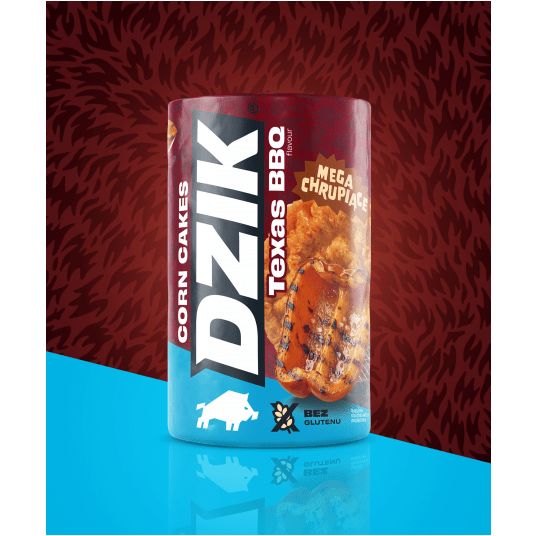 DZIK® CORN CAKES - TEXAS BBQ, wafle -zdjęcie numer 1