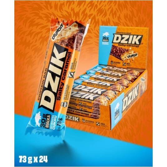 DZIK® PROTEIN BAR SALTY CARAMEL 73g -zdjęcie numer 1