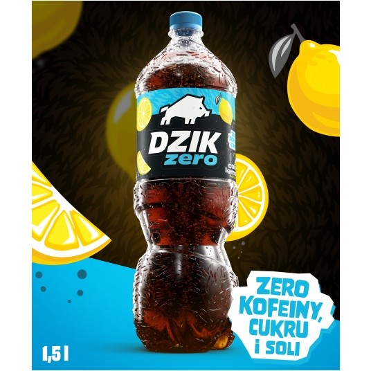DZIK® ZERO COLA&LEMON 1,5L SK -zdjęcie numer 1