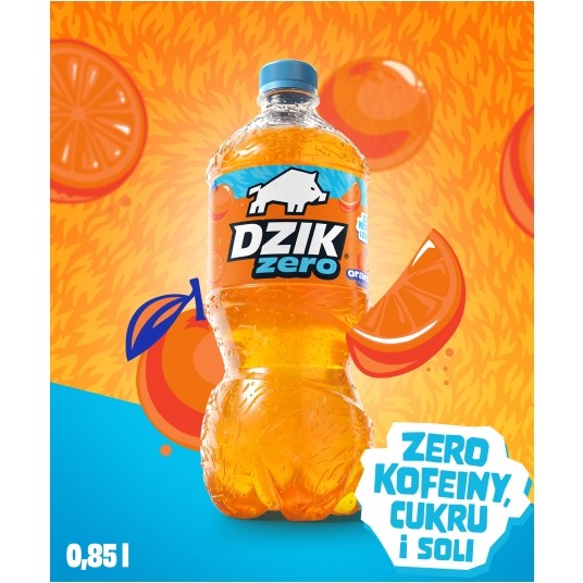 DZIK® ZERO ORANGE 0,85L SK -zdjęcie numer 1