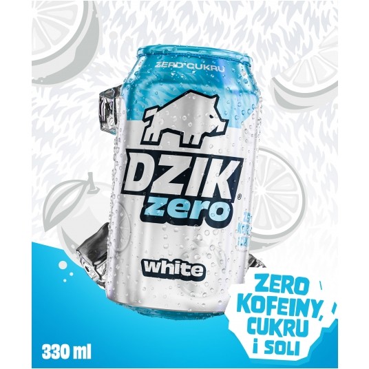 DZIK® ZERO WHITE 330ML SK -zdjęcie numer 1