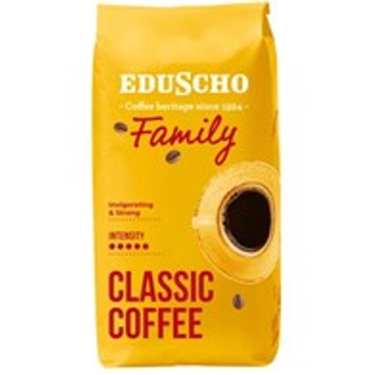Eduscho Kawa Ziarno Family 1kg/8 -zdjęcie numer 1