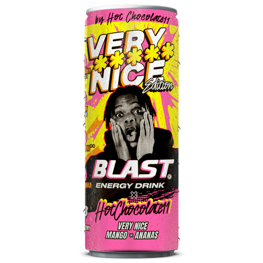 ENERGY BLAST MANGO - PINEAPPLE 250 ML PUSZKA -zdjęcie numer 1