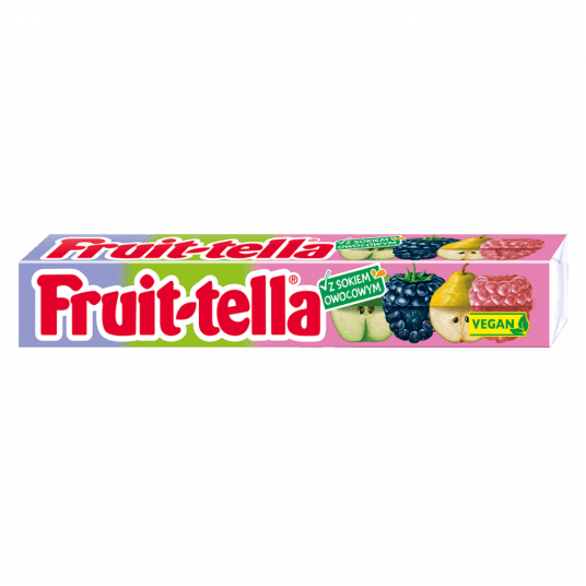 FRUITELLA 41g rainbow VEGAN 40 szt.