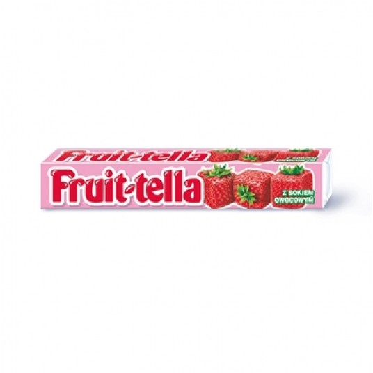 FRUITELLA 41g truskawka VEGAN 40 szt.