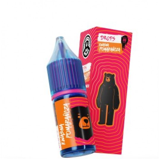 GO BEARS Drops Salt - Kwaśna pomarańcz 20mg