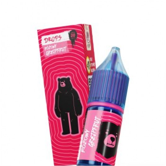 GO BEARS Drops Salt - Różowy Grejpfrut 20mg