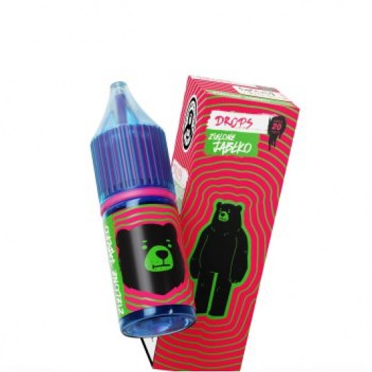 GO BEARS Drops Salt - Zielone Jabłko 20mg