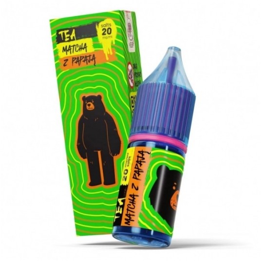 GO BEARS Tea SS+ - Matcha z Papają 20 mg -zdjęcie numer 1