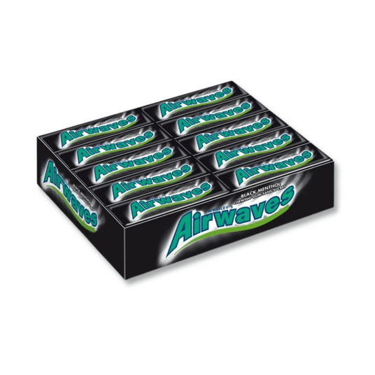 Guma Airwaves Black Menthol 14g/30 IMP -zdjęcie numer 1
