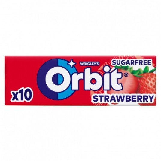 Guma Orbit Strawberry 14g 30 szt.