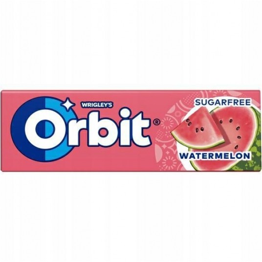 Guma Orbit Watermelon Flavour 14g/30 IMP -zdjęcie numer 1