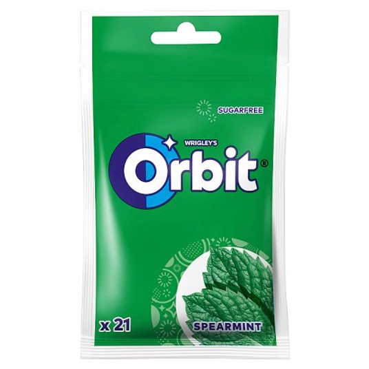 Guma TORBA Orbit Spearmint 29g/22 IMP -zdjęcie numer 1