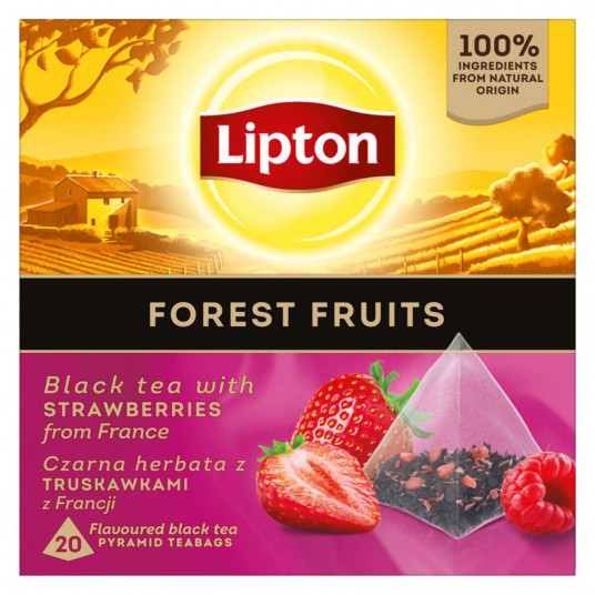 Herbata Lipton 20 szt. Forest Fruits Black Tea