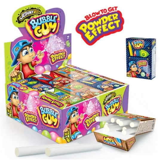 Johny Bee Bubble Gum + Powder Efect op. 18 pcs. -zdjęcie numer 1