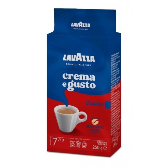 Kawa Lavazza Crema E Gusto Classic 250g -zdjęcie numer 1
