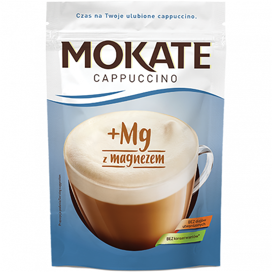 Kawa Mokate Cappucino Magnez 110g