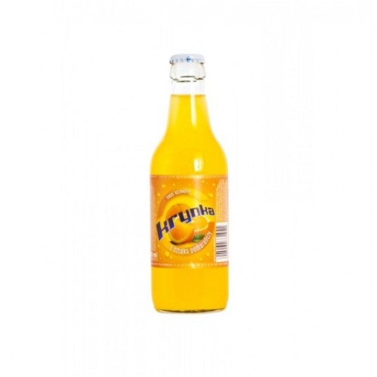 Krynka Orange Gazowana 0.33l Butelka Szklana ZWROTNA -zdjęcie numer 1