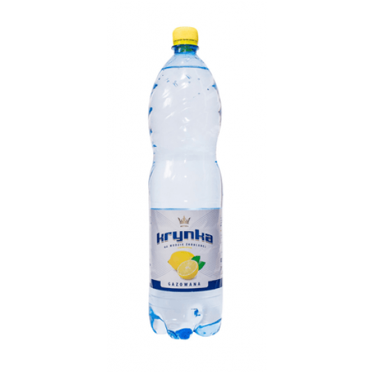 Krynka Woda Cytrynowa Gazowana 1.5l 6 szt.