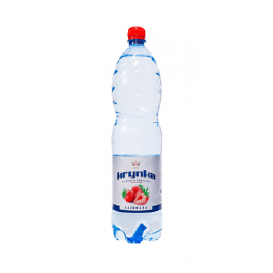 Krynka Woda Truskawka Gazowana 1.5l 6 szt.