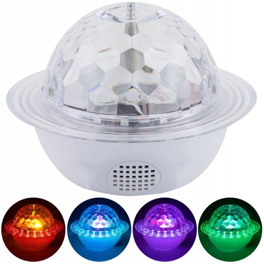 Lampka Nocna Projektor Głośnik PRO-02 -zdjęcie numer 1