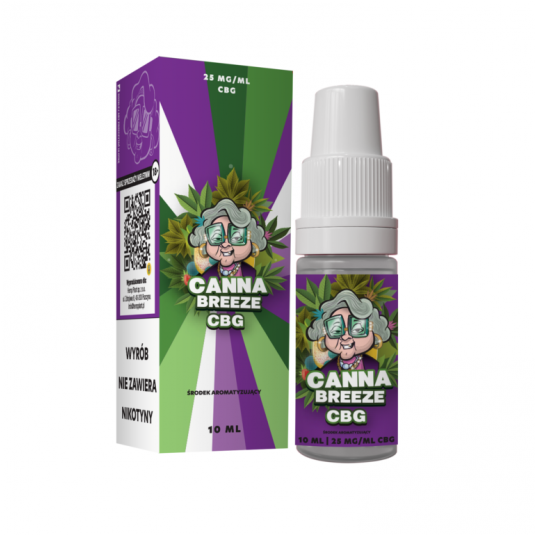 LIQUID CANNA BREEZE CBG 25mg/ml, 10 ml