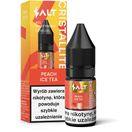 LIQUID CRISTALLITE Peach Ice Tea 10ml 20mg/ml 50PG/50VG B26 -zdjęcie numer 1