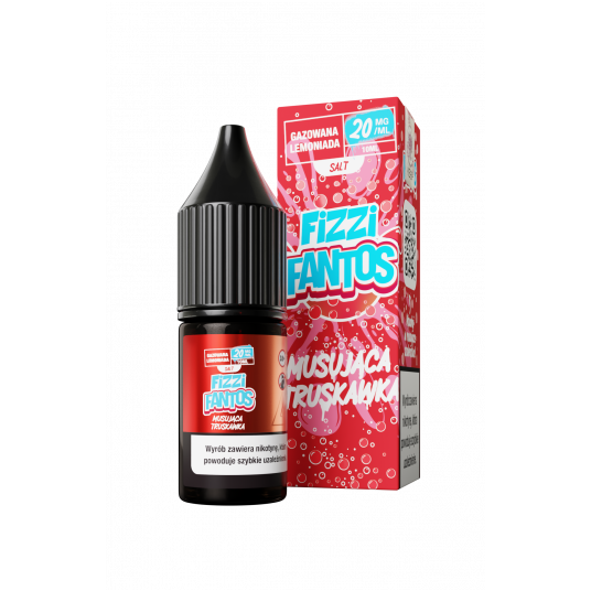 Liquid Fizzi Fantos Salt 20mg 10ml Musująca Truskawka