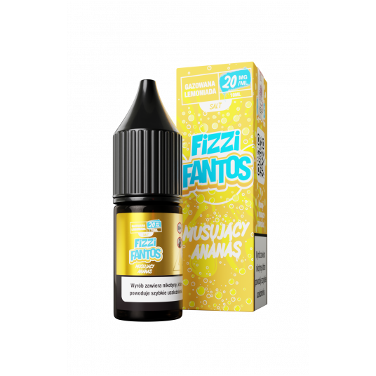 Liquid Fizzi Fantos Salt 20mg 10ml Musujący Ananas