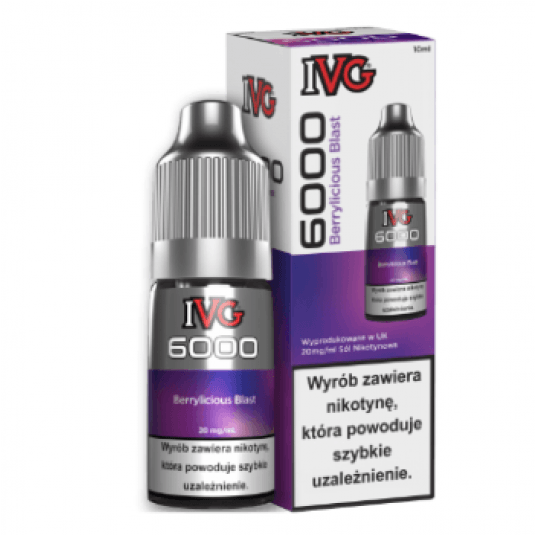 Liquid IVG 6000 Salt 20mg 10ml Berrylicious Blas